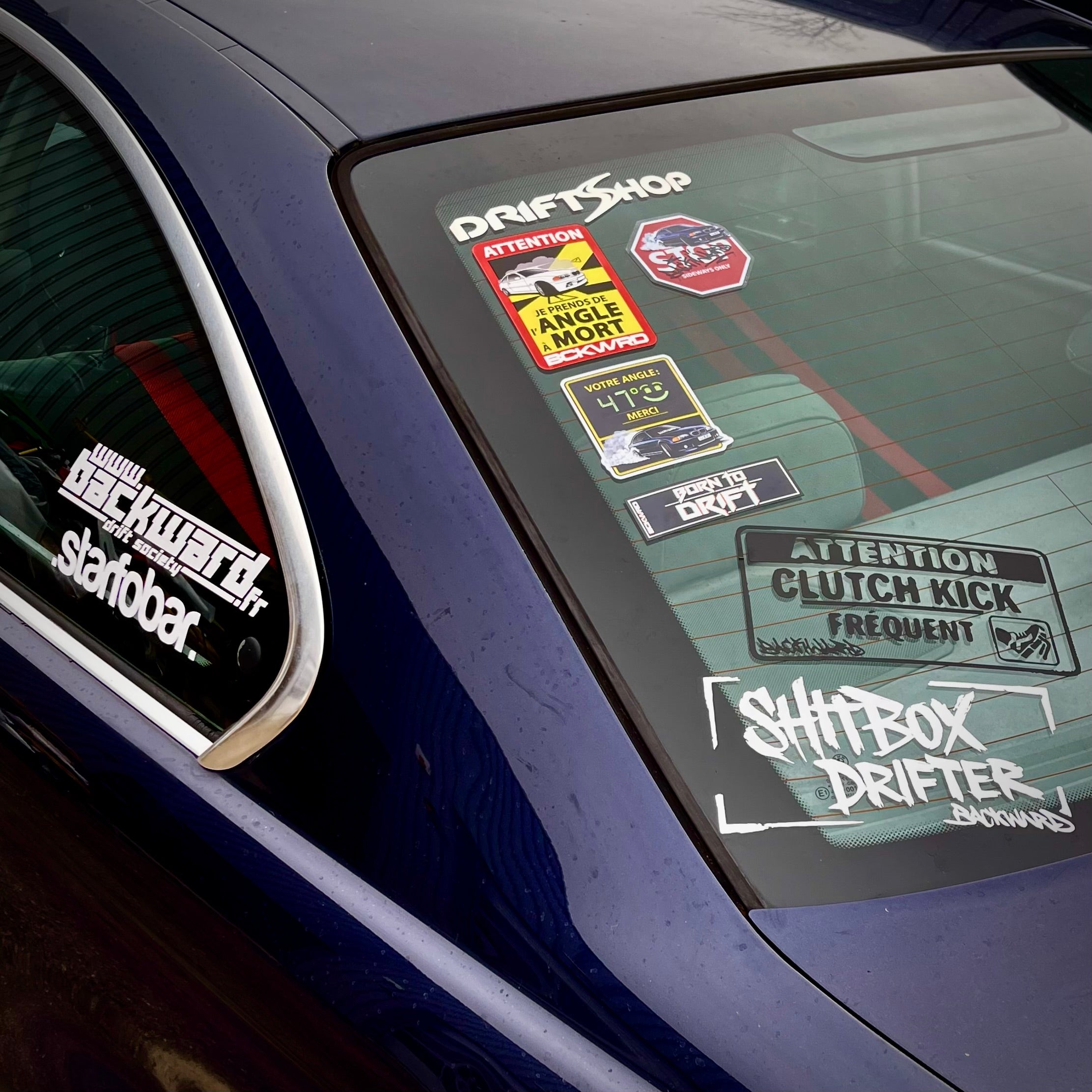 PACK de stickers BACKWARD