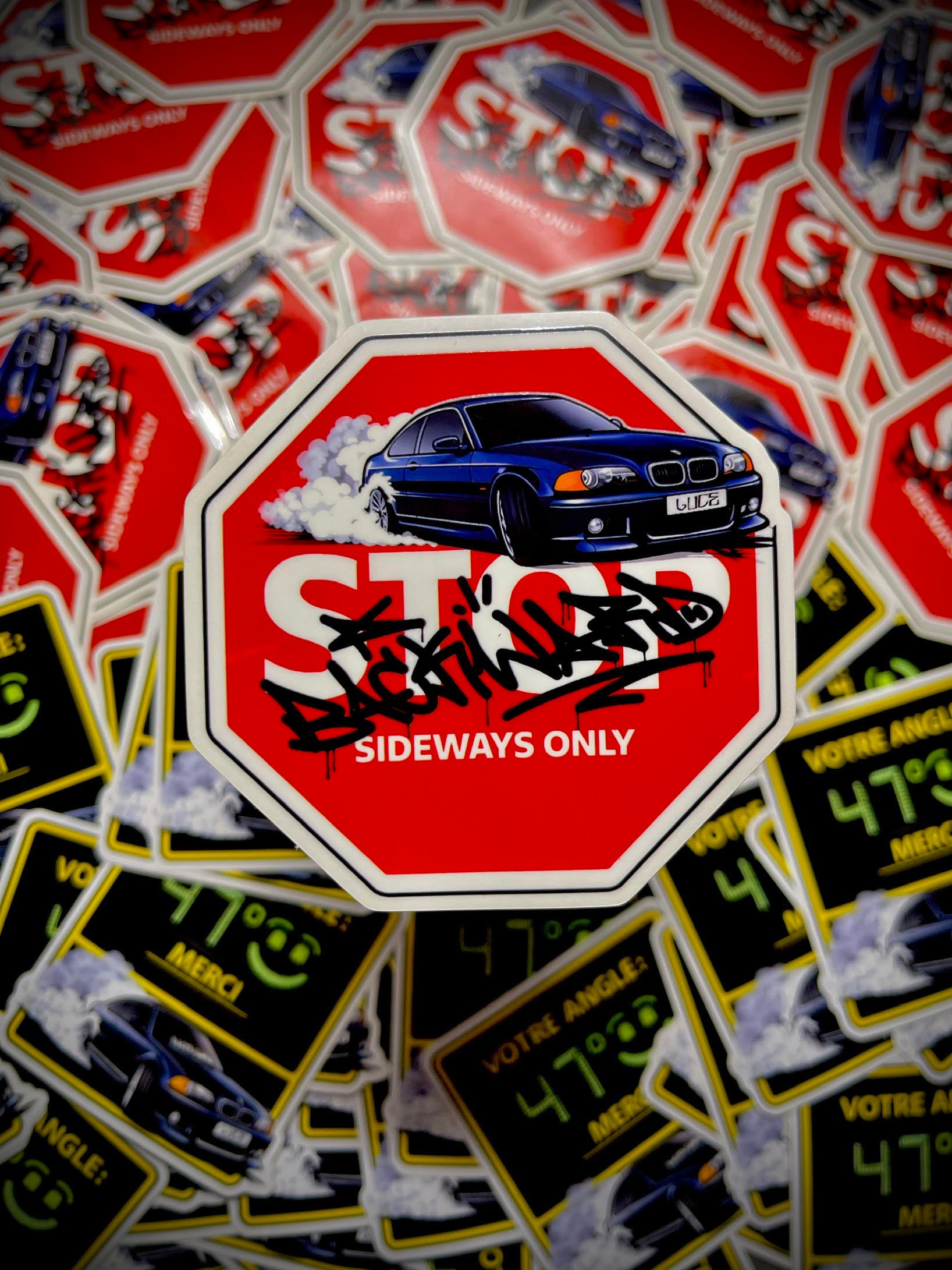 PACK de stickers BACKWARD