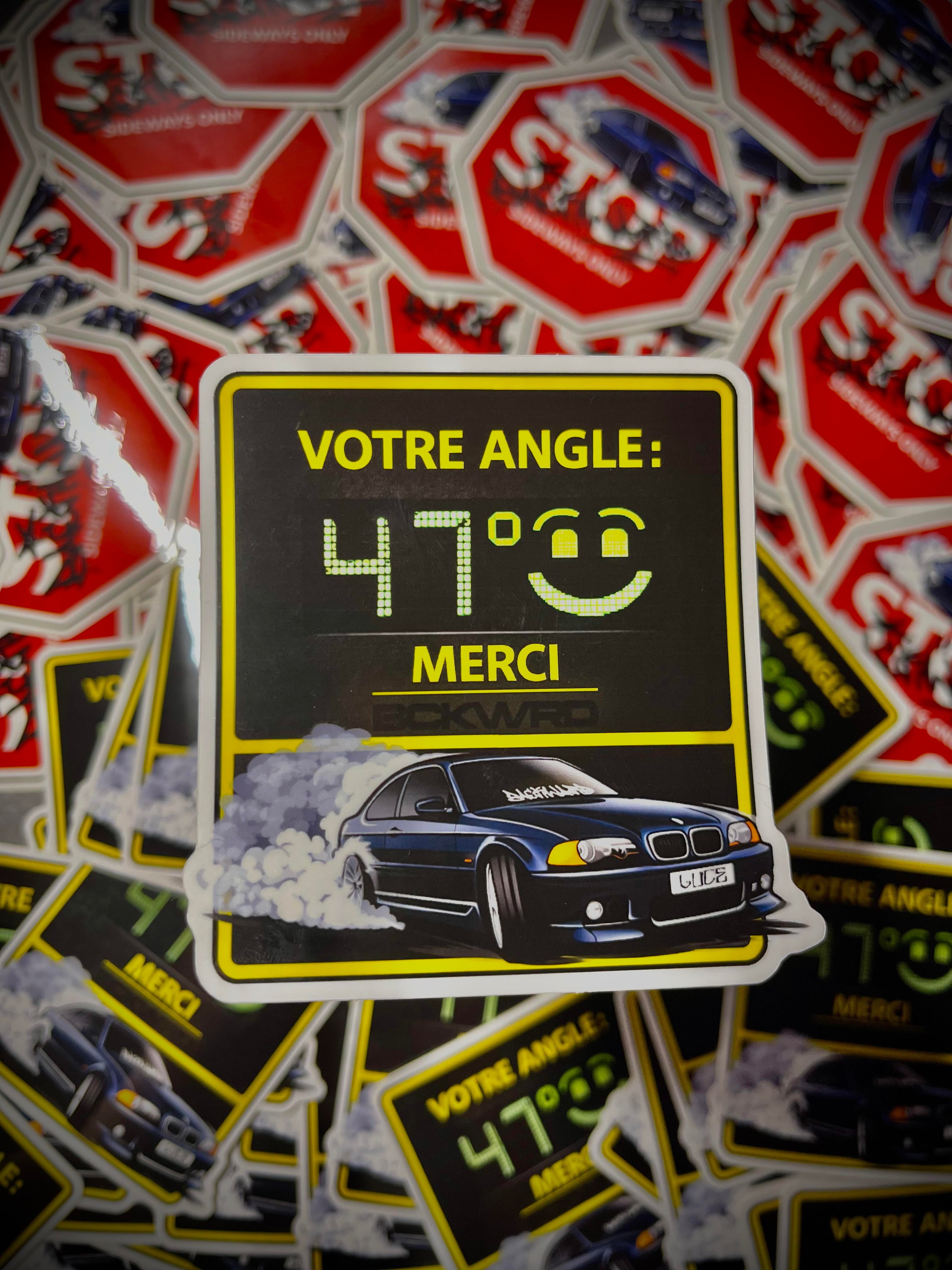 PACK de stickers BACKWARD