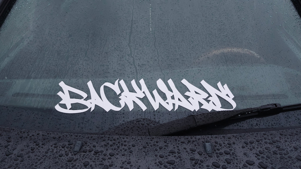 Stickers BACKWARD "FAT"